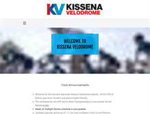 Tablet Screenshot of kissenavelodrome.info